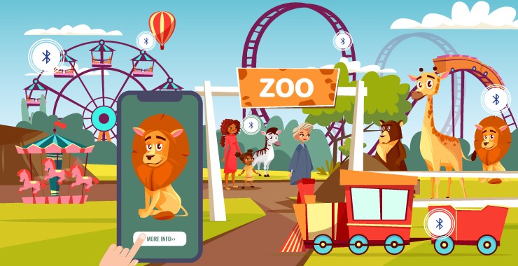 Beacon App for Zoos and Theme Parks