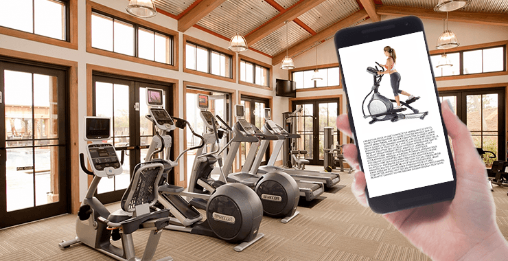 Beacon Technology in Fitness Centre