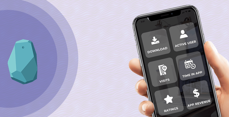 mobile app engagement with beacons